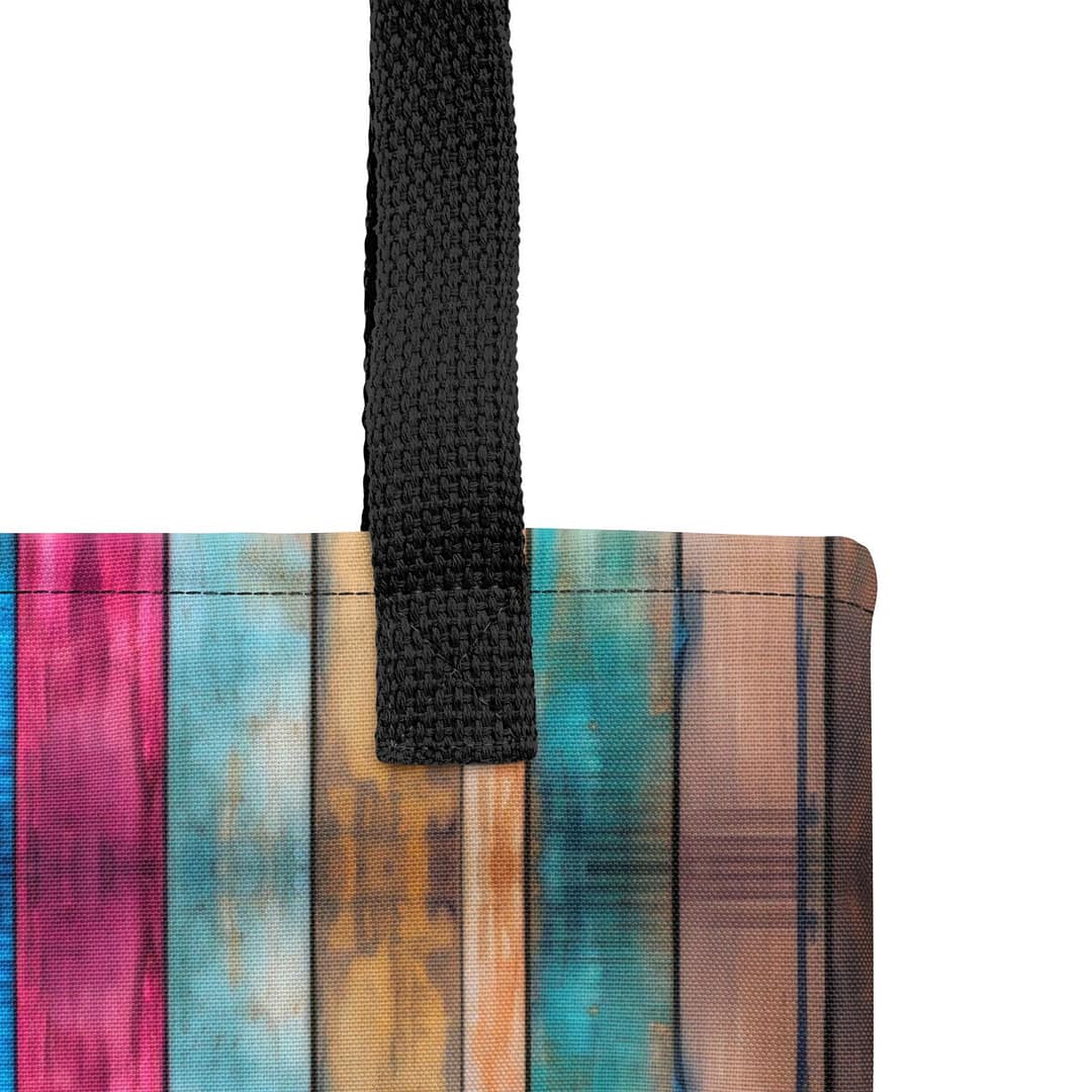 cgk.ink colorful Slatted Rainbow Tote Bag Slatted Rainbow Tote Bag TOTES & BAGS cgk.ink