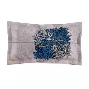 cgk.ink blue Unfinished Morris Microfiber Pillow Sham Unfinished Morris Microfiber Pillow Sham BED & BATH cgk.ink