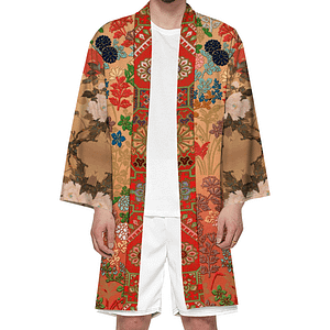 cgk.ink East Asian Tender Earth Haori Kimono Tender Earth Haori Kimono JAPAN cgk.ink