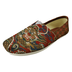 cgk.ink Chinese Red Cliff Dragon Espadrilles Red Cliff Dragon Espadrilles FOOTWEAR cgk.ink