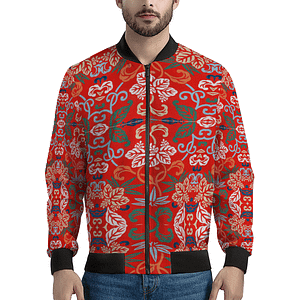 cgk.ink active Red Sunrise Lightweight Bomber Jacket Red Sunrise Lightweight Bomber Jacket JACKETS cgk.ink