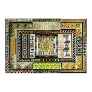 cgk.ink classic Racinet: Pompeian No. 3 Area Rug Racinet: Pompeian No. 3 Area Rug Albert Racinet cgk.ink