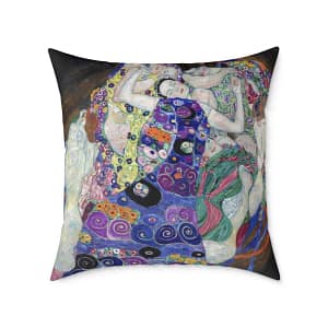 cgk.ink art nouveau Gustav Klimt: “Water Serpents II” & “The Virgin” Spun Polyester Pillow Gustav Klimt: “Water Serpents II” & “The Virgin” Spun Polyester Pillow DÉCOR cgk.ink