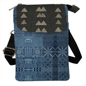 cgk.ink East Asian Sashiko Crossbody Wallet Sashiko Crossbody Wallet ACCESSORIES & GIFTS cgk.ink