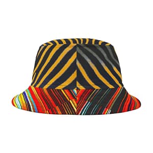 cgk.ink boho My Yellow Zebra Bucket Hat My Yellow Zebra Bucket Hat HATS cgk.ink