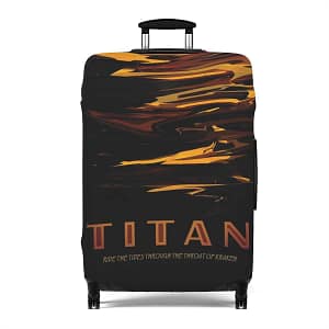 cgk.ink adventurous Ride the Tides on Titan! Luggage Cover Ride the Tides on Titan! Luggage Cover TRAVEL GEAR cgk.ink