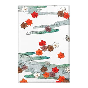 cgk.ink elegant Watanabe Seitei “Autumn and Water” Area Rug Watanabe Seitei “Autumn and Water” Area Rug HOME cgk.ink