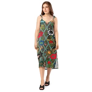cgk.ink abstract Rivian Tie-Strap Midi Dress Rivian Tie-Strap Midi Dress SKIRTS & DRESSES cgk.ink