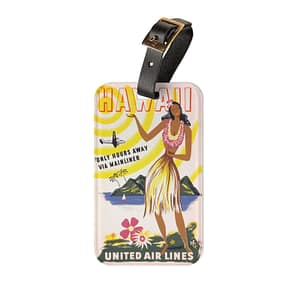 cgk.ink blue United Air Lines to Hawaii Luggage Tag United Air Lines to Hawaii Luggage Tag TRAVEL GEAR cgk.ink