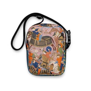 cgk.ink ancient Persian Battle Utility Crossbody Bag Persian Battle Utility Crossbody Bag inspired by FINE ART cgk.ink