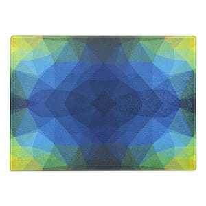 cgk.ink blue Cool Waters Glass Cutting Board Cool Waters Glass Cutting Board HOME cgk.ink