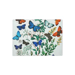 cgk.ink colorful Flutterby Glass Cutting Board Flutterby Glass Cutting Board HOME cgk.ink