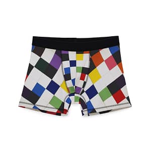 Colorblock Grid Men’s Boxer Briefs ACCESSORIES cgk.ink