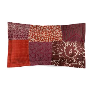 Red & Rust Bohemian Pillowcase BED & BATH cgk.ink