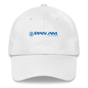 Pan Am Lounge Dad Hat HATS cgk.ink