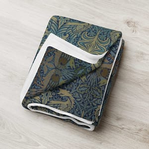 Cerulean Sea Throw Blanket BED & BATH cgk.ink