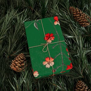 Winter Cherry Blossom Wrapping Papers ACCESSORIES & GIFTS cgk.ink