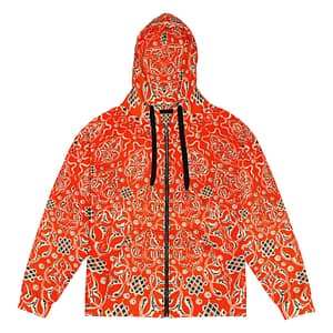 Red Orbit Recycled Zip Hoodie GYM GEAR cgk.ink