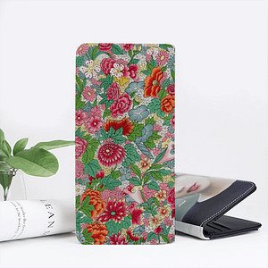 Chinese Garden PU Leather Clip Long Wallet ACCESSORIES & GIFTS cgk.ink