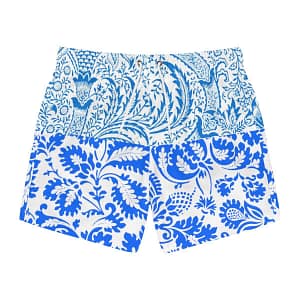 Split Blue Swim Trunks MEN'S cgk.ink