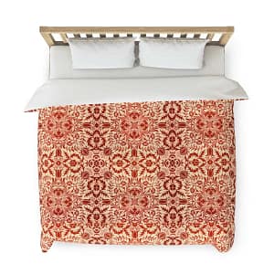 Red Crest Duvet Cover BED & BATH cgk.ink