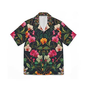 Tropicales Men’s Hawaiian Camp Shirt LOUNGE & SLEEPWEAR cgk.ink