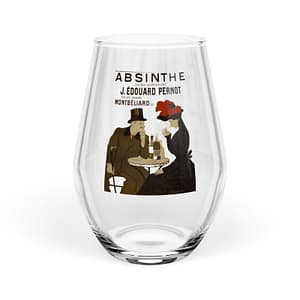 Cappiello: Stemless Wine Glass – l’Absinthe ENTERTAINING cgk.ink