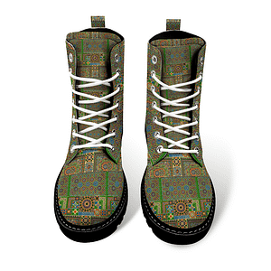 Complex Temple Round Toe Boots FOOTWEAR cgk.ink