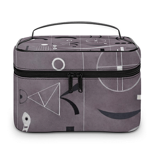 Kandinsky: Four Parts (1932) Cosmetic Case inspired by FINE ART cgk.ink