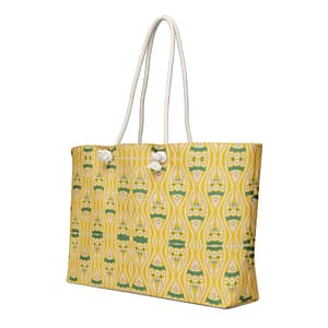 Yellow Clepsydra Over-sized Weekender Bag TOTES & BAGS cgk.ink