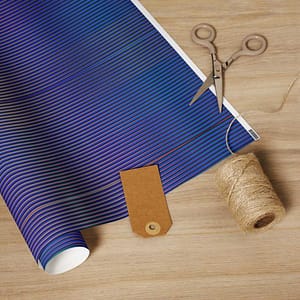 Indigo Current Wrapping Paper ACCESSORIES & GIFTS cgk.ink