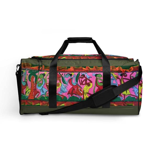 Bengal Patachitra Duffle Bag the ART of INDIA cgk.ink