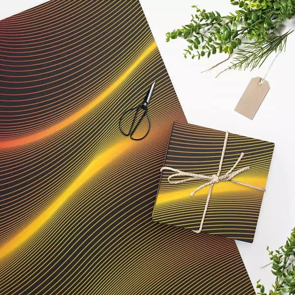 Gilded Arc Wrapping Paper ACCESSORIES & GIFTS cgk.ink