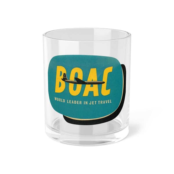 BOAC Bar Glass ENTERTAINING cgk.ink