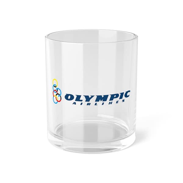 Olympic Airlines Bar Glass ENTERTAINING cgk.ink
