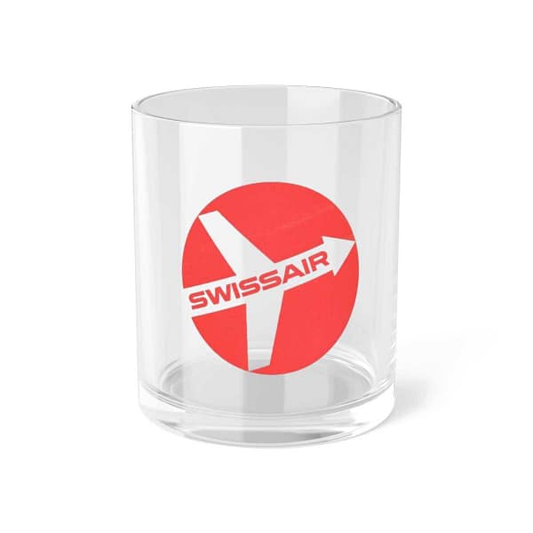 Swissair Bar Glass ENTERTAINING cgk.ink