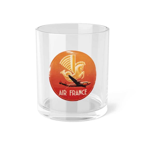 Vintage Air France Hippocampus Bar Glass ENTERTAINING cgk.ink