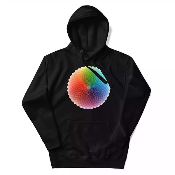 Color Spectra Customizable Unisex Hoodie GYM GEAR cgk.ink