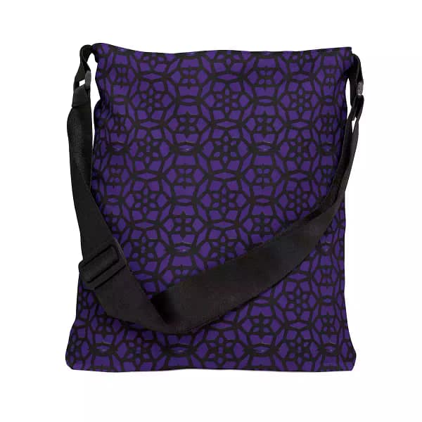 Purple Seed of Life Adjustable Tote Bag ACCESSORIES & GIFTS cgk.ink