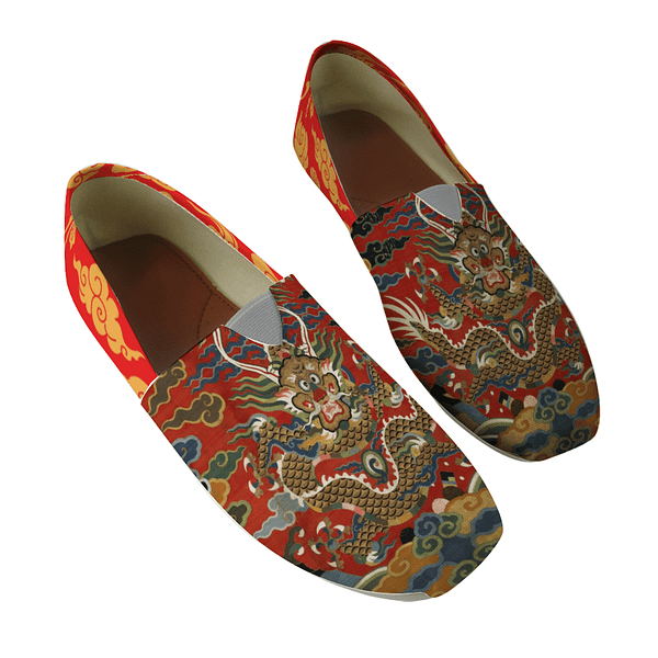 Red Cliff Dragon Espadrilles FOOTWEAR cgk.ink