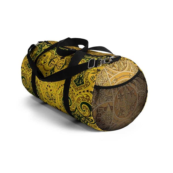 Soleil Ornate Duffel Bag inspired by FINE ART cgk.ink