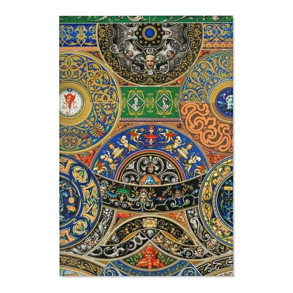 Racinet: “Renaissance” Area Rug DÉCOR cgk.ink