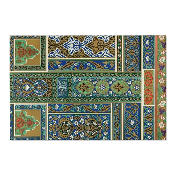 Racinet: “Persian” Area Rug DÉCOR cgk.ink