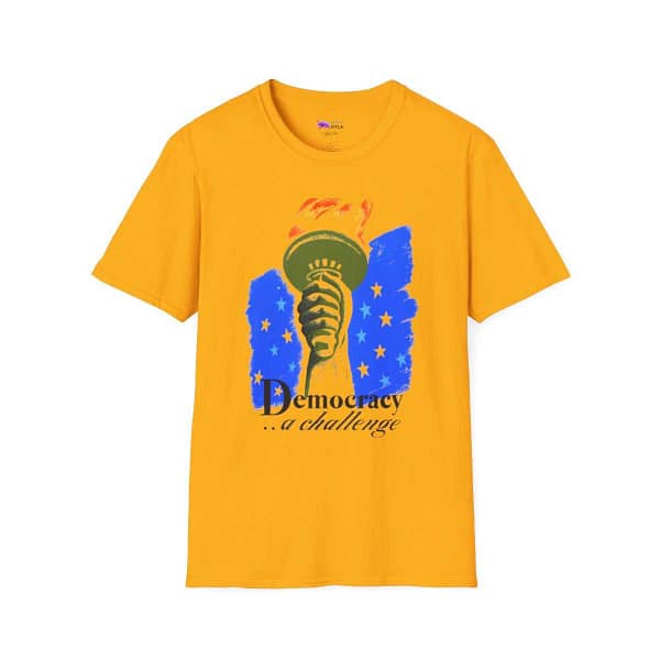 Democracy Softstyle T-Shirt ALL Ts cgk.ink
