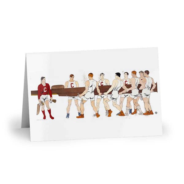 Edward Penfield: Cornell Crew Greeting Cards ACCESSORIES & GIFTS cgk.ink