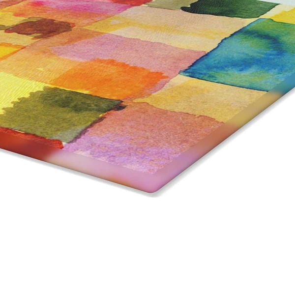 Paul Klee Color Chart Glass Cutting Board HOME cgk.ink