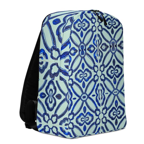 Cobalt Daisy Minimalist Backpack ACCESSORIES & GIFTS cgk.ink