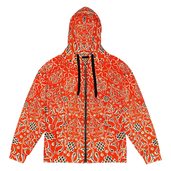 Red Orbit Recycled Zip Hoodie GYM GEAR cgk.ink