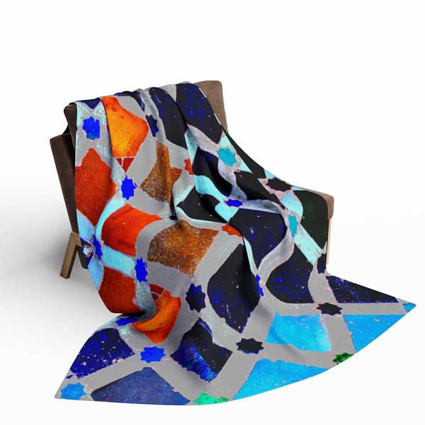 Tenerife Fleece Blanket BED & BATH cgk.ink
