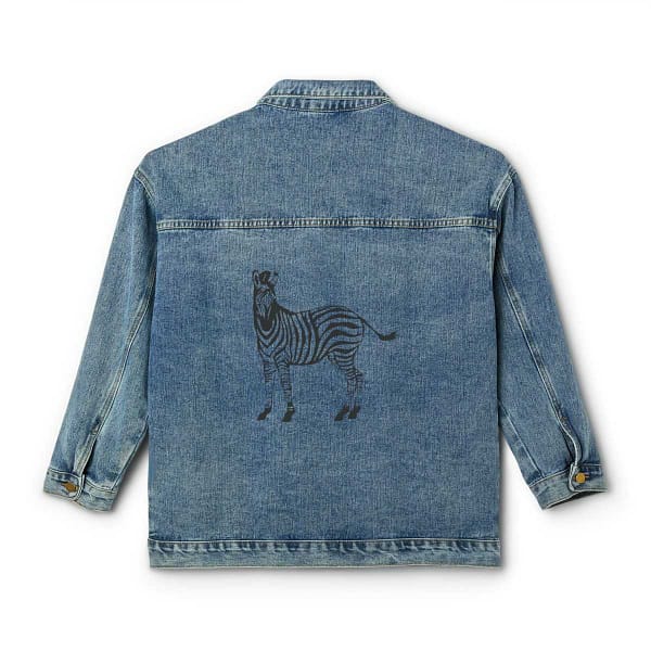 My Zebra Women’s Denim Jacket TOPS cgk.ink